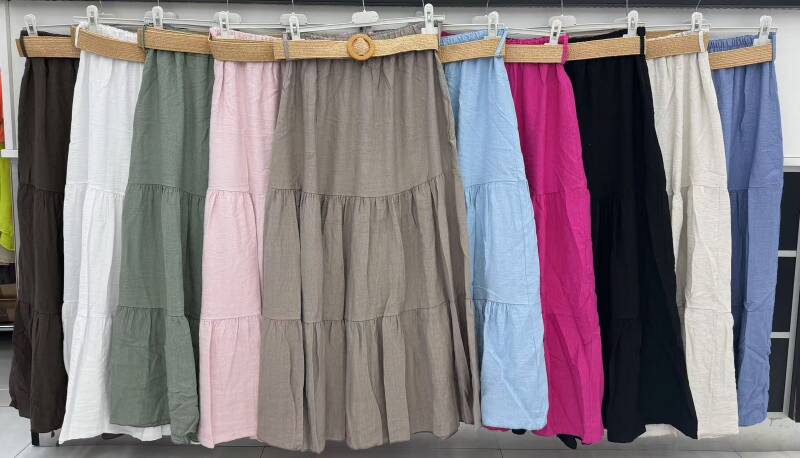 Spódnice damskie (Włoskie produkt) Roz Standard, Mix Kolor Paczka 5 szt